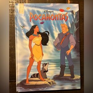 Disney's Pocahontas Classic Series Book Mouse‎ Works 1995 Vintage Kids